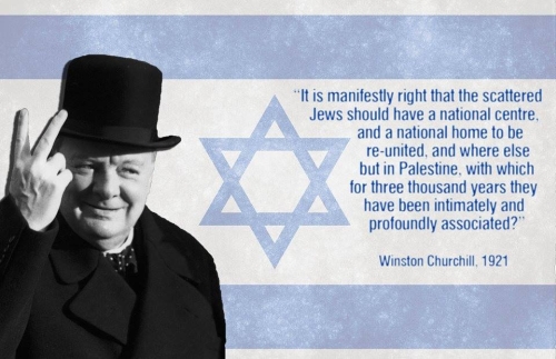 churchill & The jews